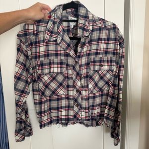 Cropped flannel